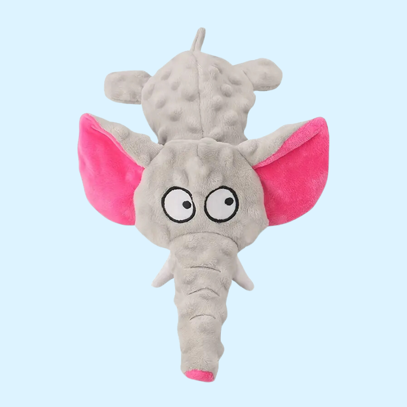 DuraBite™ Indestructible & Interactive Elephant Plush