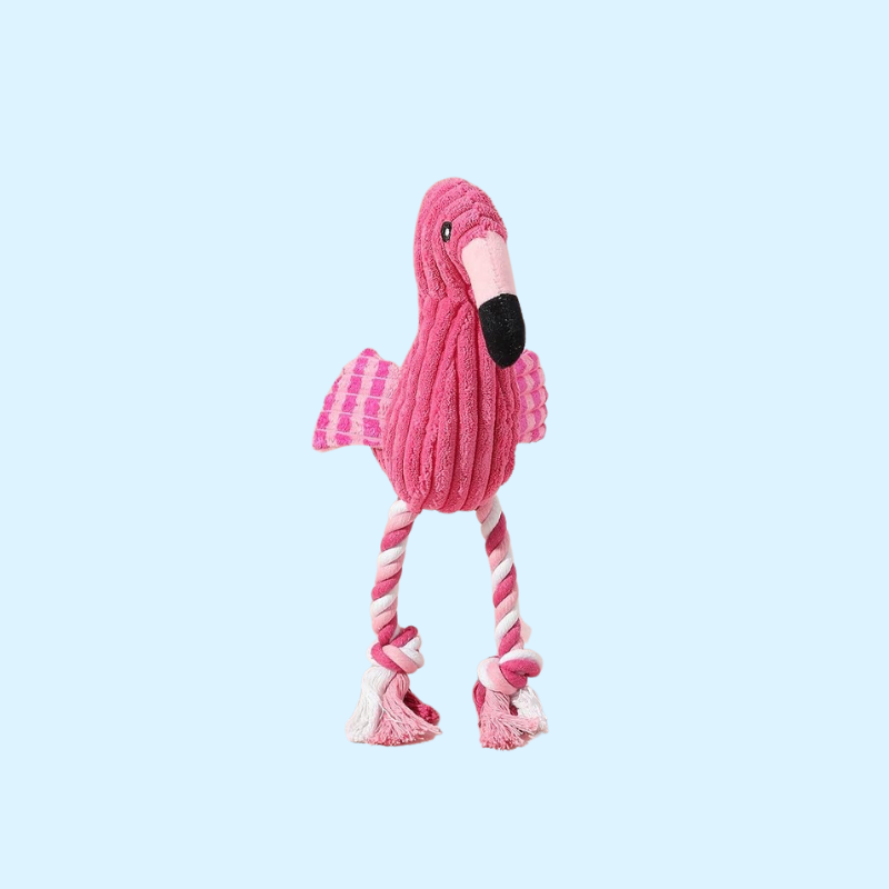 DuraBite™ Indestructible & Interactive Flamingo Toy