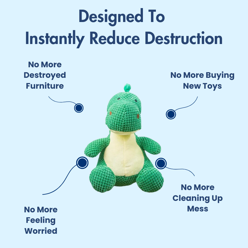 DuraBite™ Indestructible & Interactive Dinosaur Toy