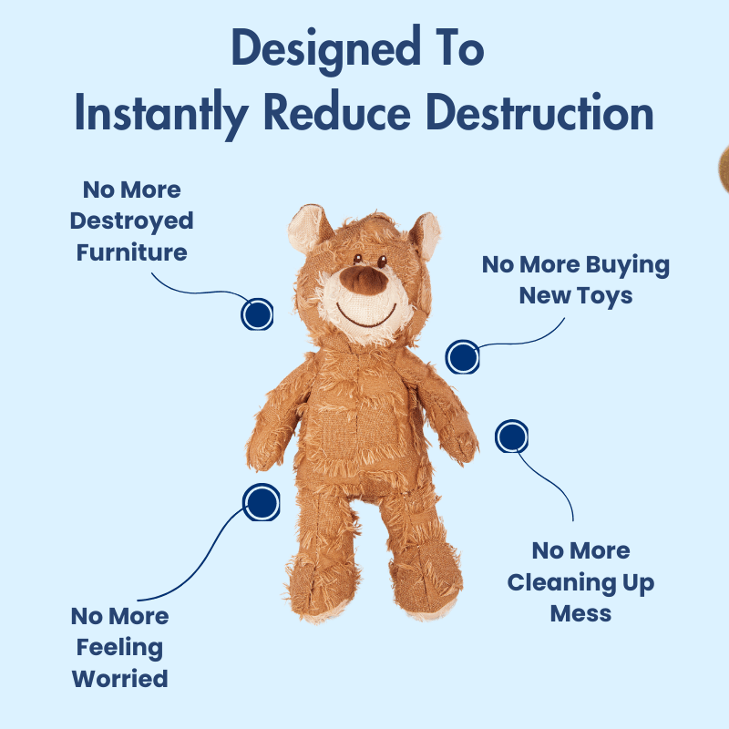 DuraBite™ Indestructible & Interactive Bear