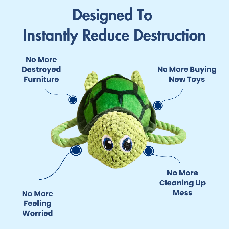 DuraBite™ Indestructible & Interactive Sea Turtle