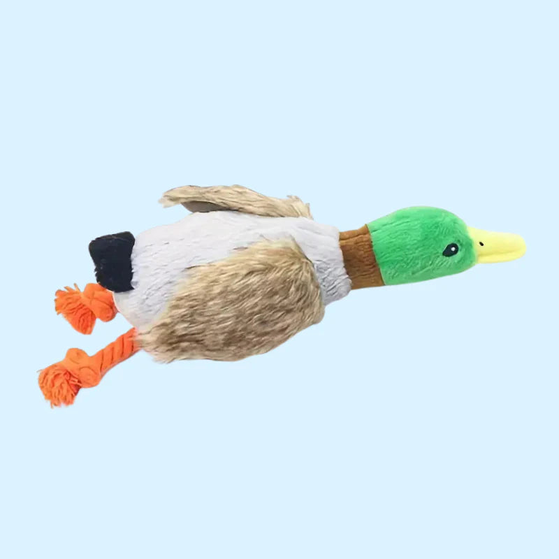 DuraBite™ Indestructible & Interactive Squeaky Duck 2.0