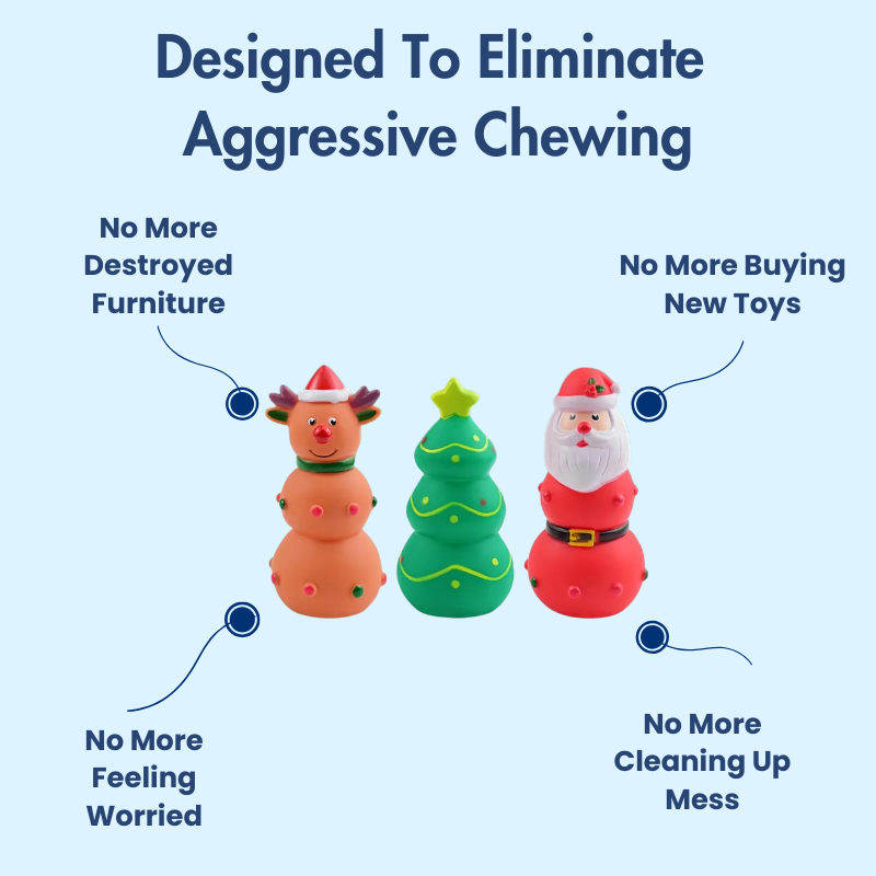 DuraBite For Aggressive Chewers Christmas Design