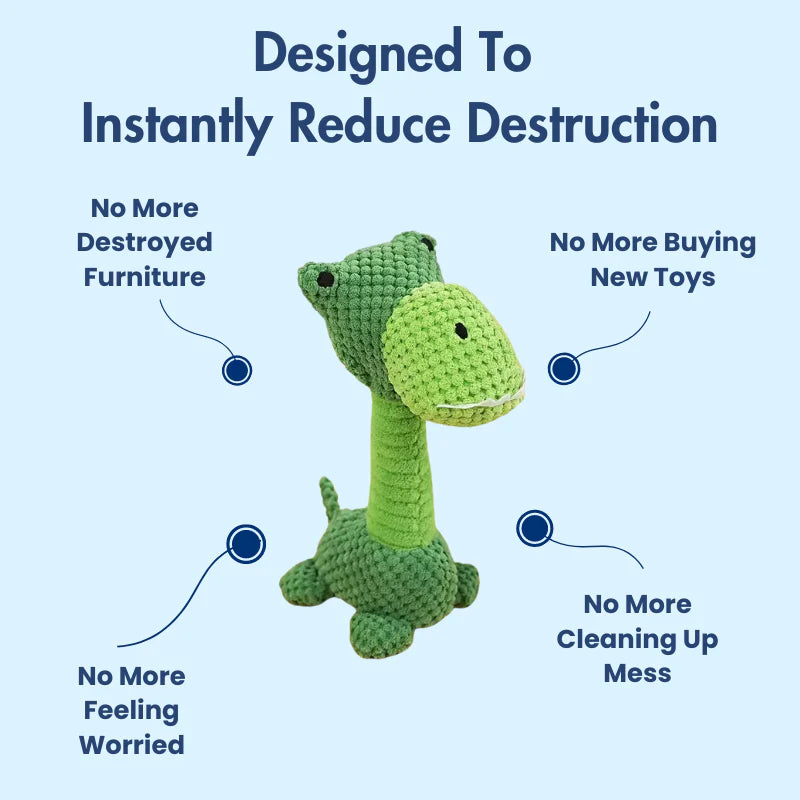 DuraBite™ Indestructible & Interactive Dinosaur Toy