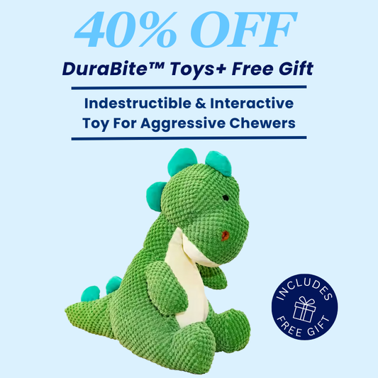 DuraBite™ Indestructible & Interactive Dinosaur Toy