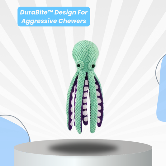 DuraBite™ Indestructible & Interactive Octopus