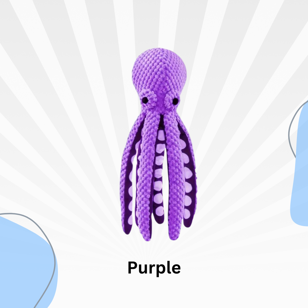 DuraBite™ Indestructible & Interactive Octopus