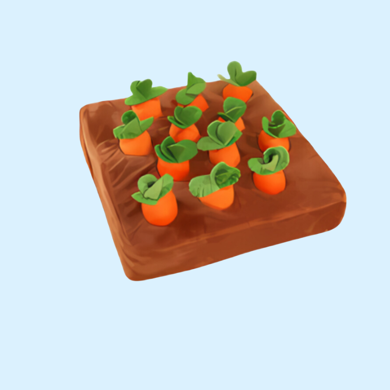 ZenDogs™ Indestructible & Interactive Carrot Puzzle Mat