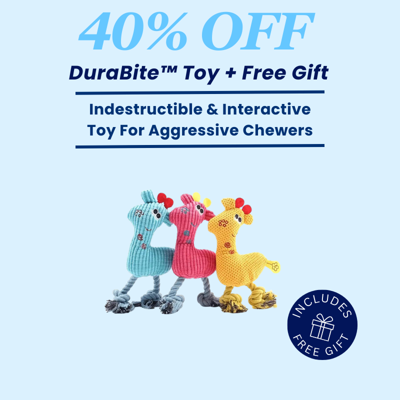 DuraBite™ Indestructible & Interactive Plush Toy