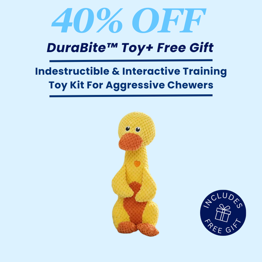 DuraBite For Aggressive Chewers Dog Plush Toy