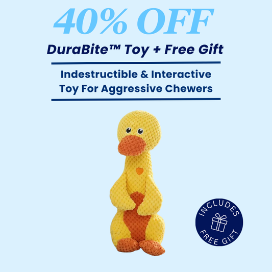 DuraBite™ Indestructible & Interactive Squeaky Animal