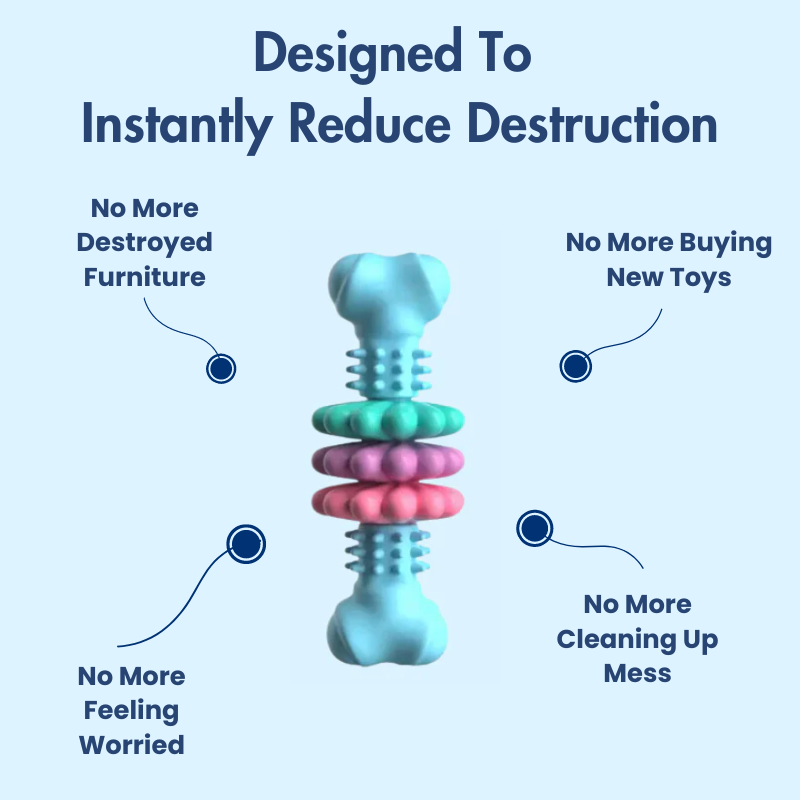 DuraBite™ Indestructible & Interactive Teething Toy 2.0