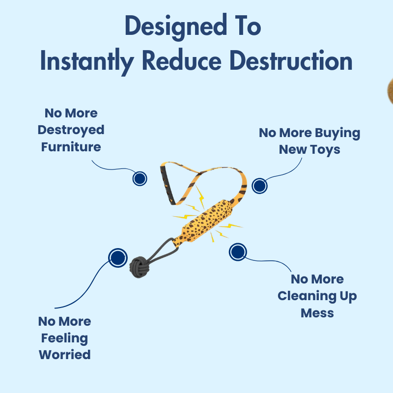 DuraBite™ Indestructible & Interactive Tug Toy