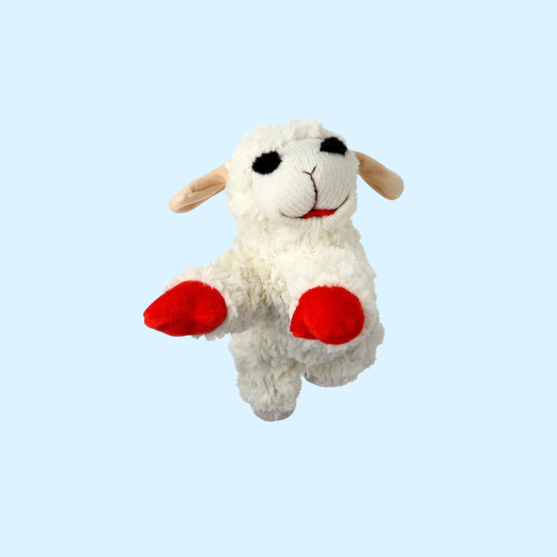 DuraBite™ Indestructible & Interactive Lamb Squeaky Toy