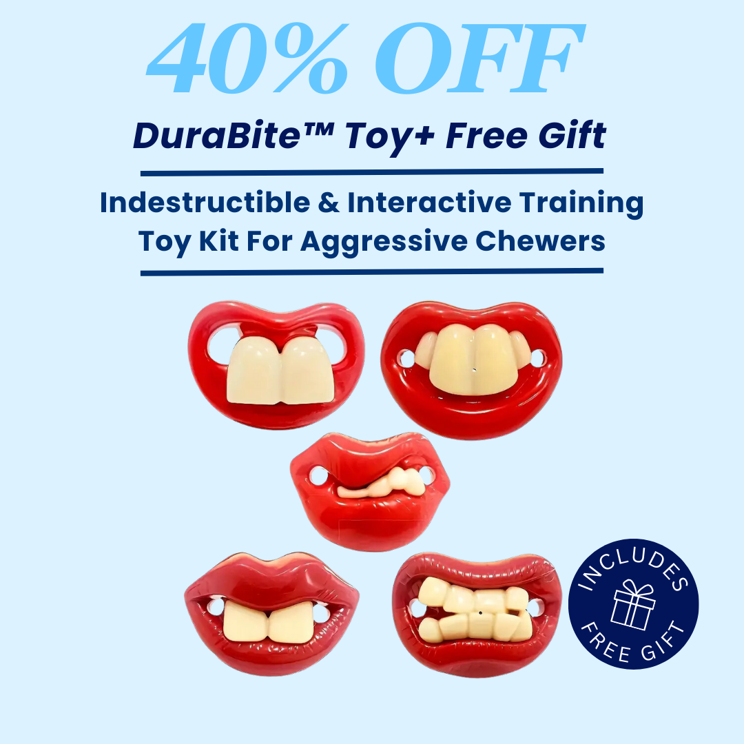 DuraBite For Aggressive Chewers Cute Lip-Shaped Teeth Cleaner