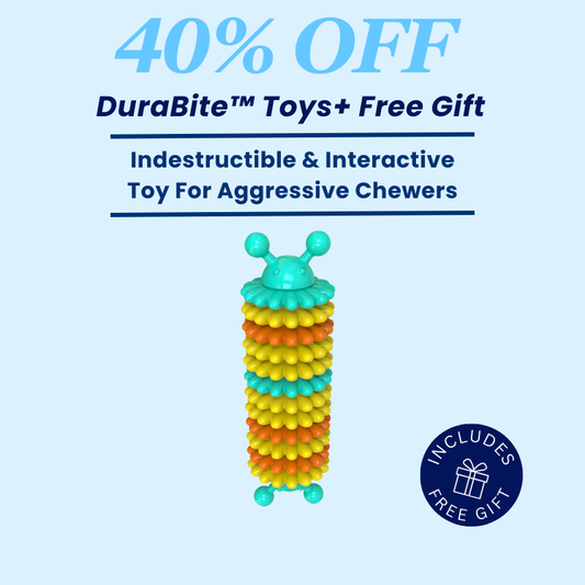 DuraBite™ Indestructible & Interactive Teeth Chew Toy