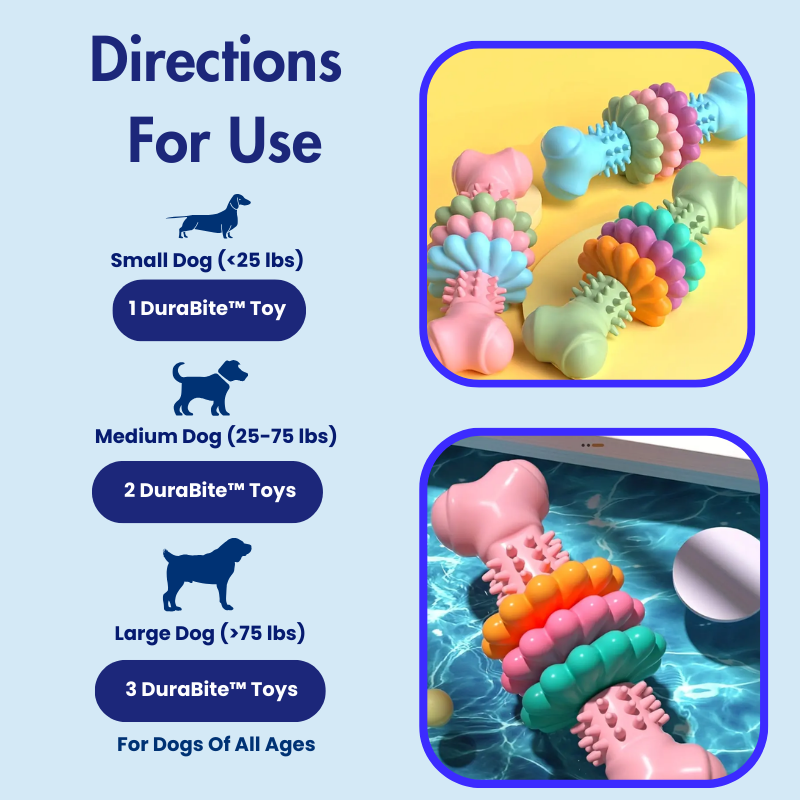 DuraBite™ Indestructible & Interactive Teething Toy 2.0